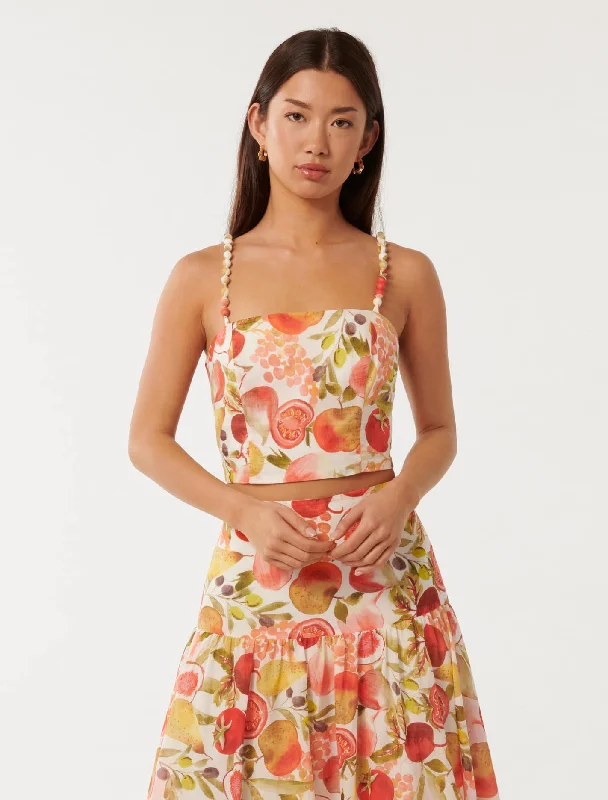 Luna Printed Top